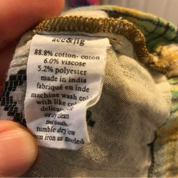 NWT Ace & Jig Barneys New York White and Yellow Striped Tank Top - Picture 8 of 8